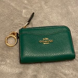 Coach L zip card case